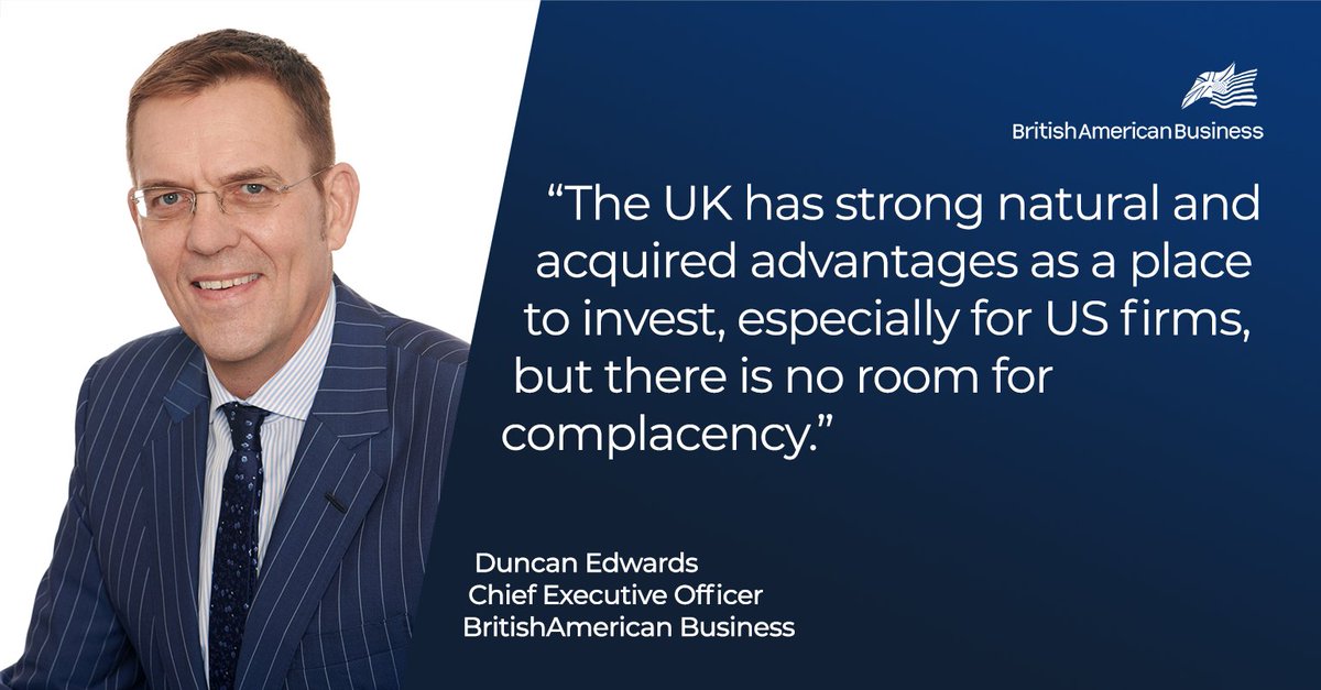 “The UK has strong natural and acquired advantages as a place to invest, especially for US firms, but there is no room for complacency.” The latest update from BAB CEO @dedwardsnyc is now available to read online here: babinc.org/ceo-update-dec…