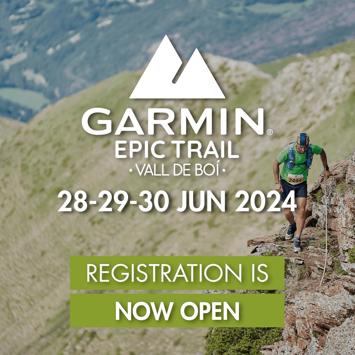 👀 ¿GANAS DE VERANO Y DE GRANDES RETOS? 🤩¡El Garmin Epic Trail Vall de Boí os pondrá a prueba en uno de los rincones más espectaculares del Pirineo!🤙🏼