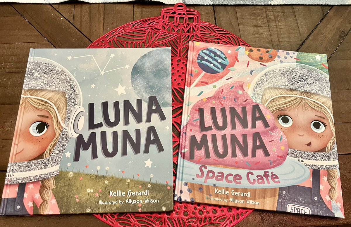 I recently added these two amazing books by @kelliegerardi to my STEM children’s library at home. The books are educational, whimsical, and Space Cafe has recipes!! If you’re looking for a great Christmas gift for your little astronauts, I highly recommend this series.