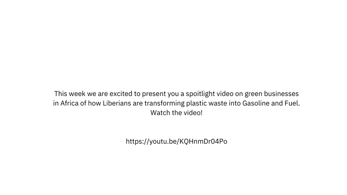 CoolLionFi's tweet photo. This week we are excited to present you a spoitlight video on green businesses in Africa . https://t.co/v0C9Rl39Qt