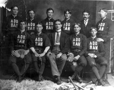 Photo of the Day (H/T @TCULibrary): The 1901 @TCU_Baseball Team!