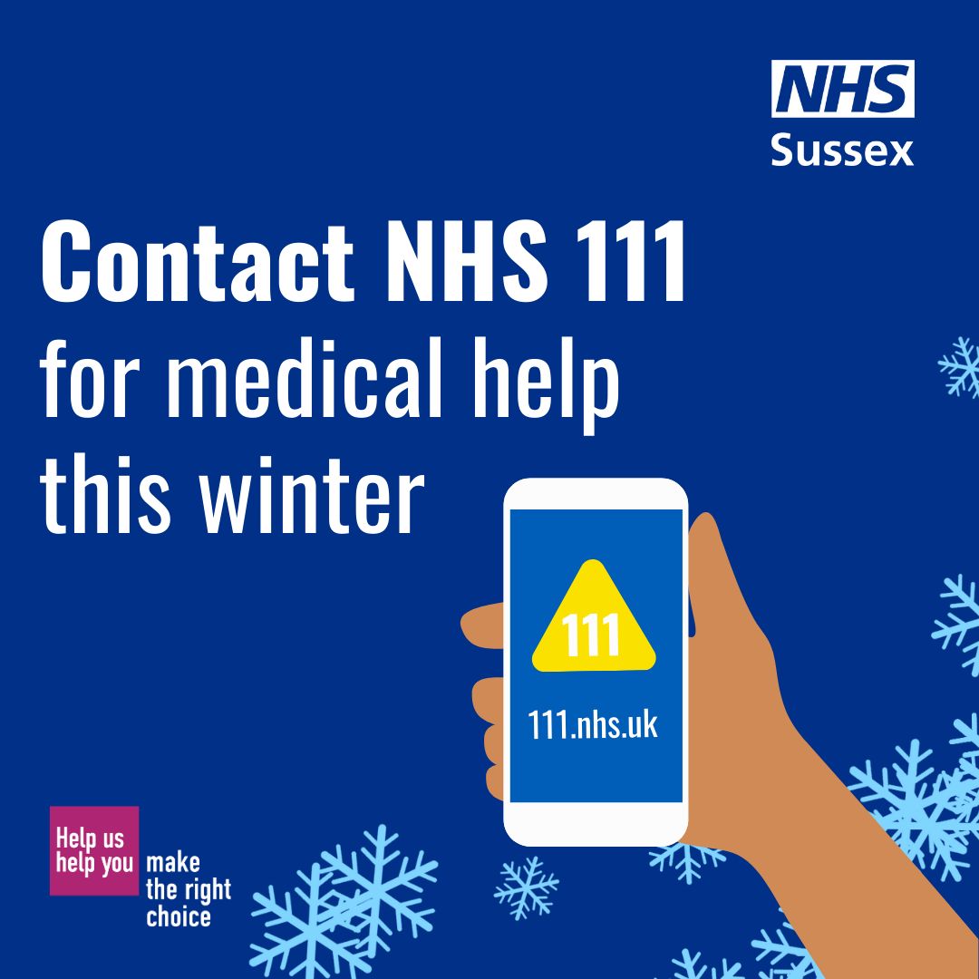 NHS Sussex News tweet media