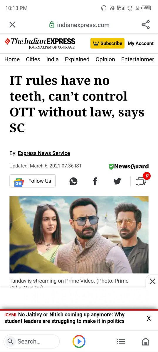 CyberIAwareness's tweet photo. }First of all, I thanks to @GemsOfBollywood for complaining against the #PervertedOTT like #Altbalaji.
}But i would say, #Nothing will happen.
}I himself #complained So many #ObsceneOTT, But eventually Nothing happened.
}India eagerly need a #Law to stop these filths.👇
1/2 https://t.co/CYLz4Qu1bA