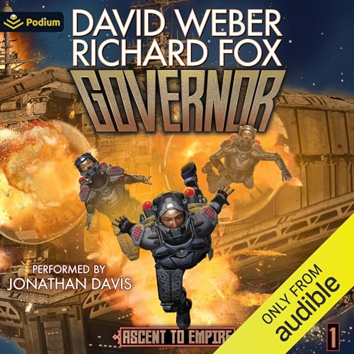 BaenBooks's tweet photo. Pre-order available now! Exclusively from @audible_com "GOVERNOR" by @DavidWeberBooks &amp; Richard Fox. #audible #BaenBooks #Governor #DavidWeber #RichardFox https://t.co/gUhjw3nJVp https://t.co/NvKukc0BUy