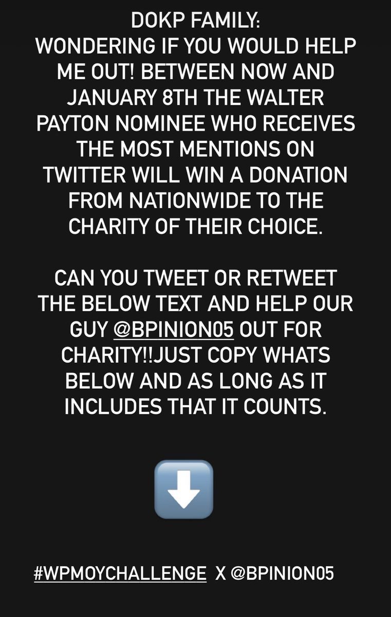 #WPMOYChallenge  x <a href="/bpinion05/">Bradley Pinion</a>