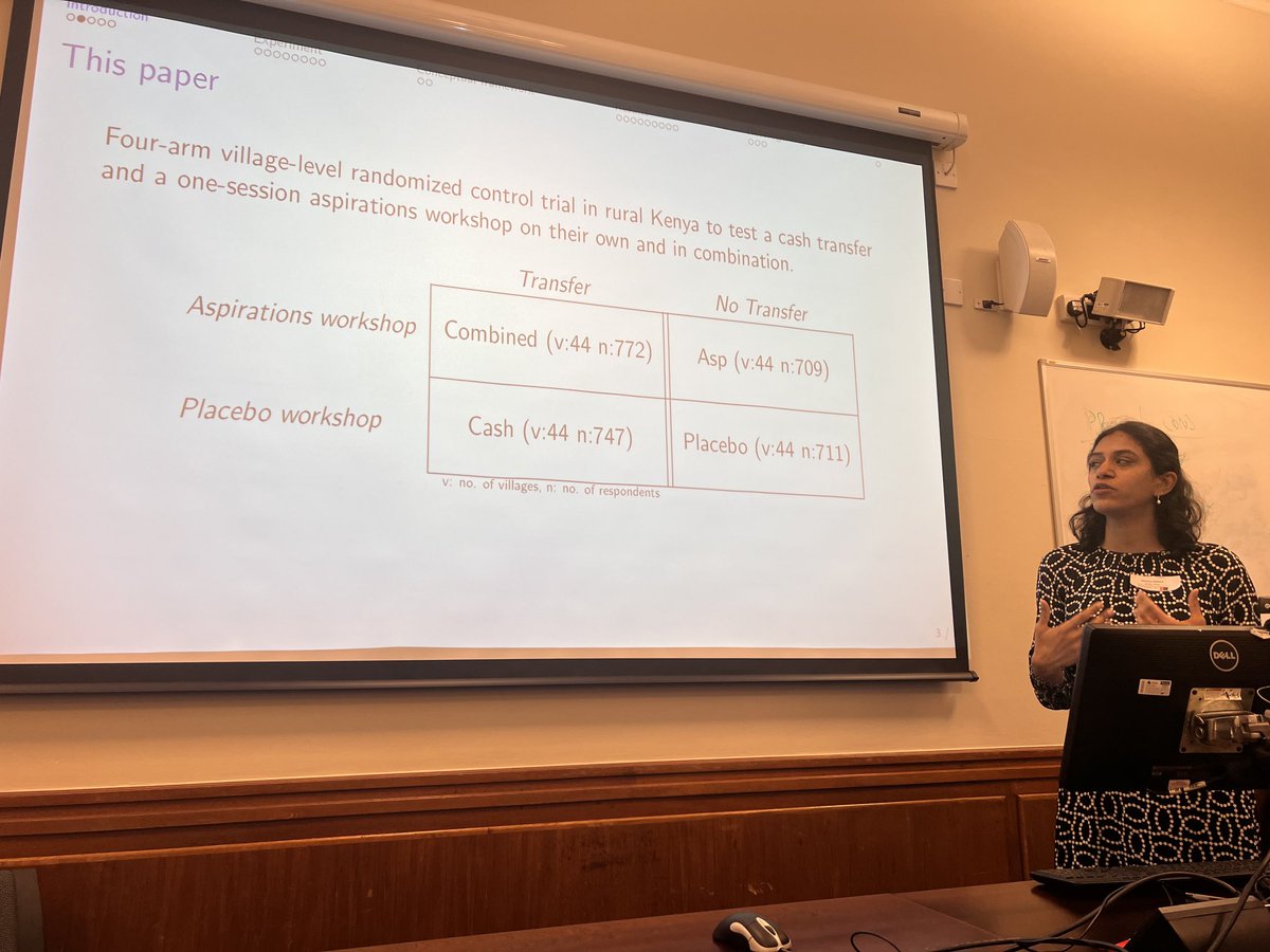 Almudena SEVILLA (@sevilla_almu) on Twitter photo Cash transfers alone are not enough to make women’s situation within a household better. Effectiveness increase when role model programs are offered in combination, today at the workshop on economics of health and socio-emotional skills by Mahreen Mahmud <a href="/RoyalHolloway/">Royal Holloway</a> Cash transfers alone are not enough to make women’s situation within a household better. Effectiveness increase when role model programs are offered in combination, today at the workshop on economics of health and socio-emotional skills by Mahreen Mahmud <a href="/RoyalHolloway/">Royal Holloway</a>