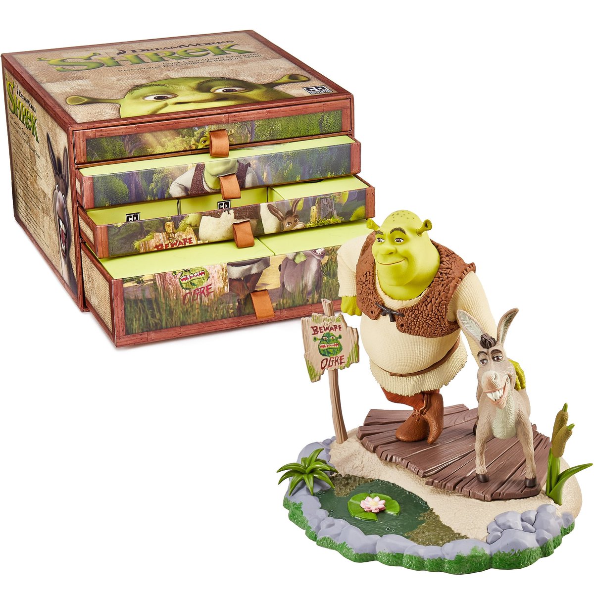 kansaita_'s tweet photo. acabo de descubrir que existe un calendario de adviento de SHREK que cada día es una pieza para que cuando termines el calendario tengas montada tu propia figura de la película....... lo necesitO urgentemente https://t.co/l8GvTmpPvi