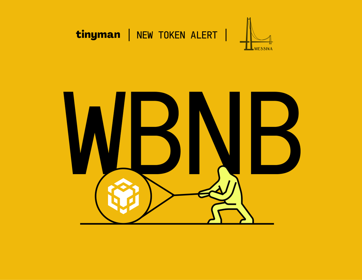 🌟 Big reveal! Tinyman proudly brings $BNB to the #Algorand ecosystem, powered by our partnership with <a href="/MessinaOne/">Messina.One</a>. This marks a milestone for cross-chain opportunities. Get ready to trade $wBNB on Tinyman now! 🚀

Discover extra 12K $ALGO rewards for the wBNB/ALGO pool!
🧵
