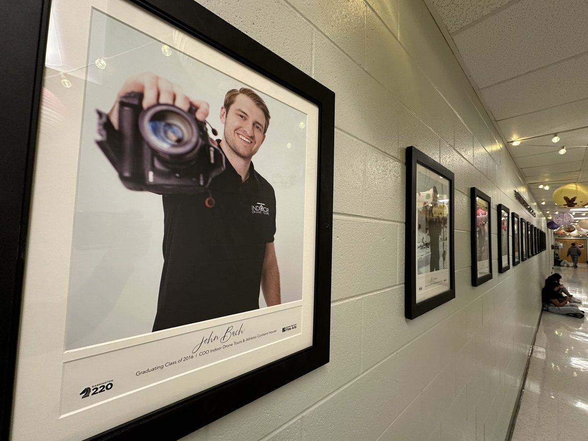 Congratulations @JohnParkerBach @indoordronetour on your incredible journey from photographing @BHS220Football to the @NFL. Welcome to the @220Arts @barrington220 Alumni Wall of Fame and keep making all of us at @238_studios proud!