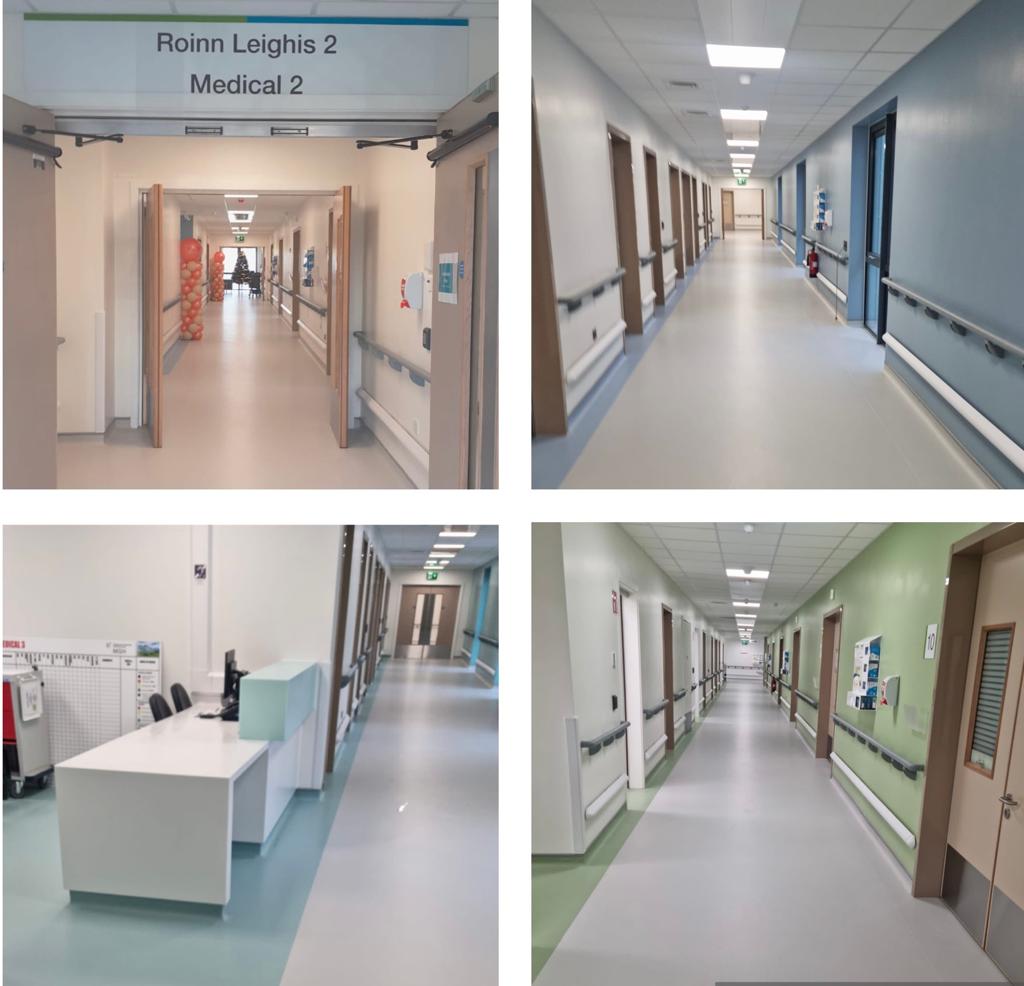 The Team at Capital & Estates South are proud to share with you views of the new step-down inpatient beds at Mallow General Hospital, which we handed over to the service on 6th December 2023. #positivepatientexperience #PatientCare #progress Proud to deliver Slaintecare.