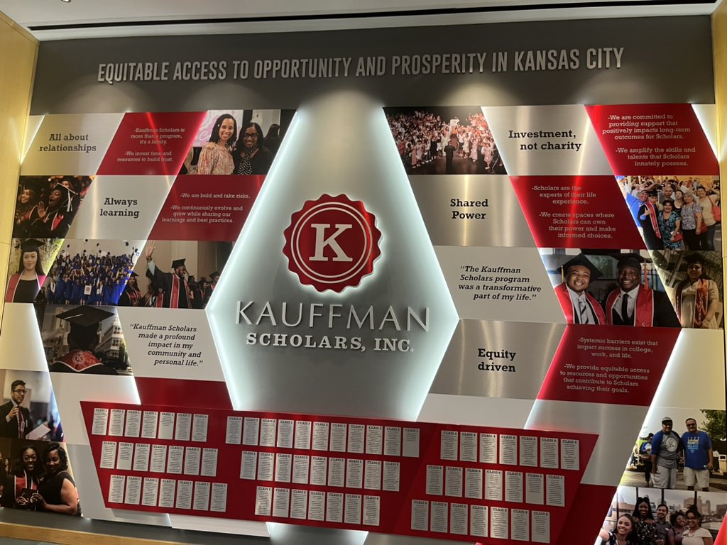Excited to learn more about Real World Experiences and Client Connected Projects at the Kaufman Center in KC.