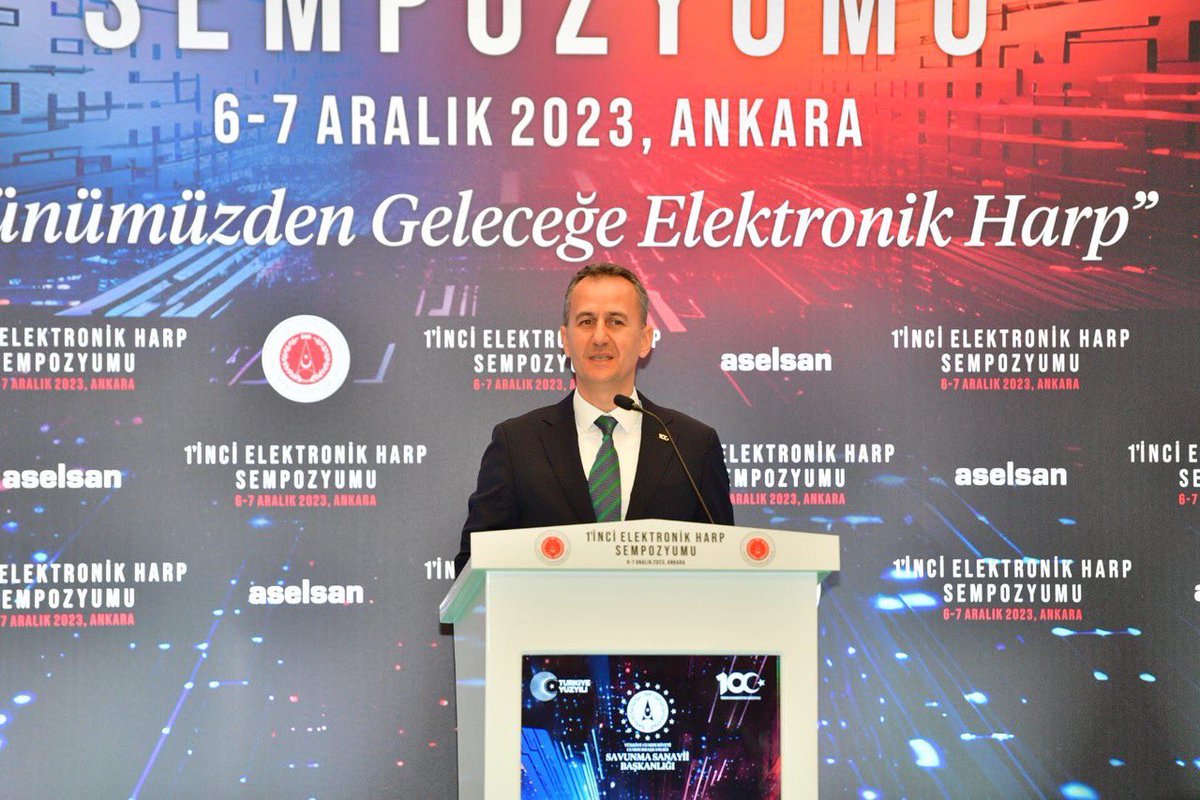 Elektromanyetik harp sahasında en üstün teknolojileri geliştiren sektör oyuncularını ve kullanıcıları bir araya getiren 1'inci Elektronik Harp Çalıştayını Cumhurbaşkanı Yardımcımız <a href="/_cevdetyilmaz/">Cevdet Yılmaz</a>'ın katılımlarıyla gerçekleştirdik. 

🇹🇷Yerli, milli ve bağımsız olması gereken