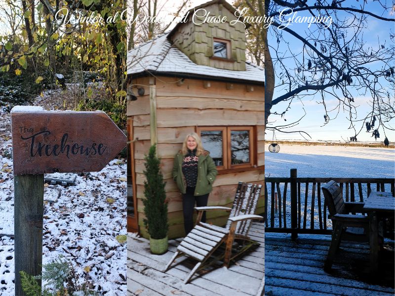 Fancy glamping in a luxury treehouse with a hot tub and a fire pit? Enter Woodland Chase Luxury Glamping in Felton Northumberland! All mod cons and a view out over the fields towards the coast is the icing on the cake! bit.ly/3Rdt5rn #glamping #glampinggetaway #treehouse