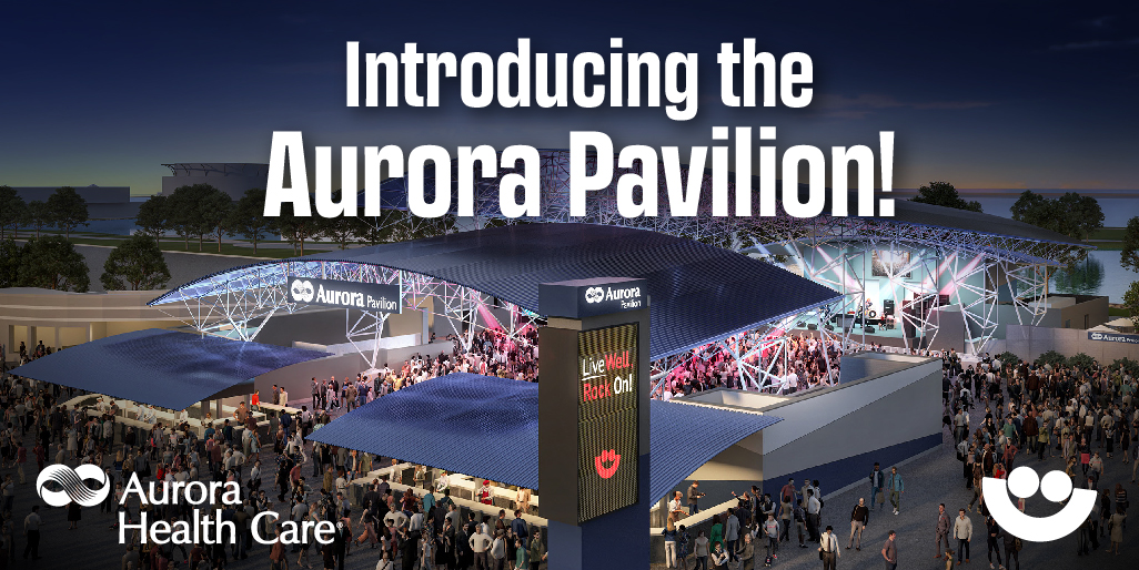 Summerfest's tweet photo. 2024 will bring more access to the arts and diverse voices through an expanded partnership between @Aurora_Health and Milwaukee World Festival, Inc. Fans will enjoy the upgraded Aurora Pavilion, First Aid, Latin Music Day, and more! 🎶  

Learn More: https://t.co/6GGekM4a0r https://t.co/eDjVeiYn9J