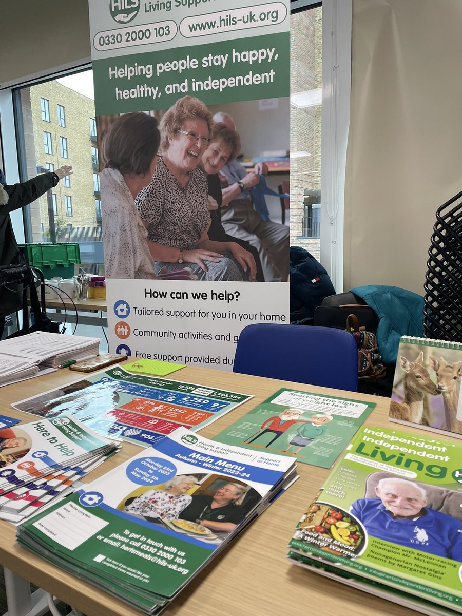 We were at @HemelLibrary this morning for the @hertscc Slipper Swap event! It was great to see so many people who wanted to learn more about staying steady on their feet and getting the best support possible. We had our snazzy new banner with us too! #slipperswap #hemelhempstead