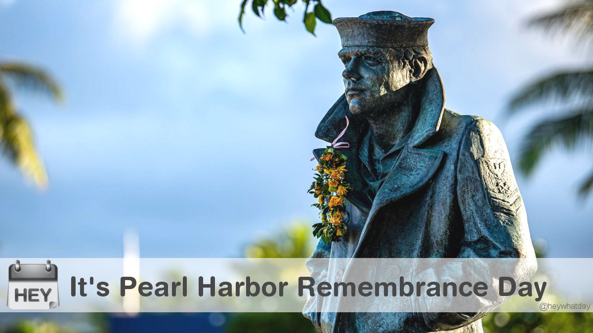It's National Pearl Harbor Remembrance Day! 
#PearlHarborRemembranceDay #PearlHarborDay #Statue