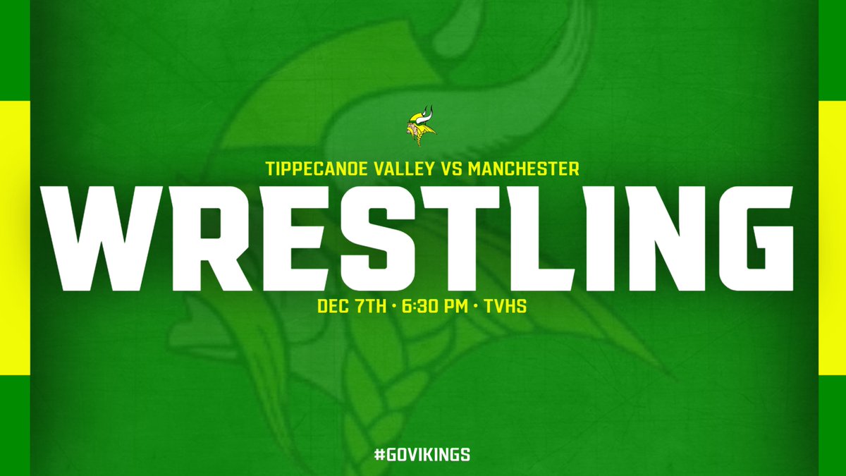 TONIGHT: Wrestling hosts Manchester starting at 6:30 pm.