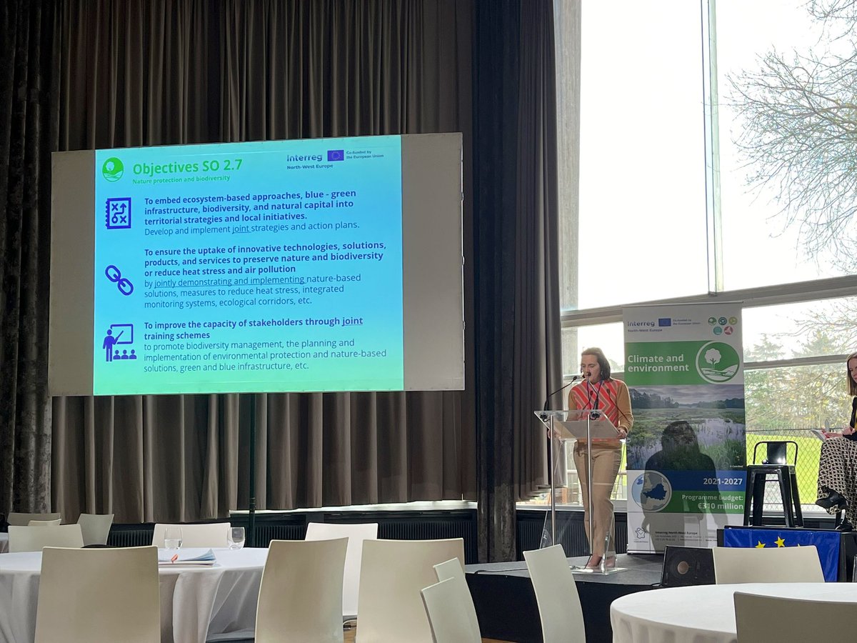 st_vii's tweet photo. That’s a wrap! Good to see so many new and familiar faces @INTERREG_NWE #PIForum today 🤗
There are still some resources left for new cooperation initiatives on #climate and #environment 💧🌱 Slide into my DMs if you want to know more 📩 https://t.co/KYiBFMen2h