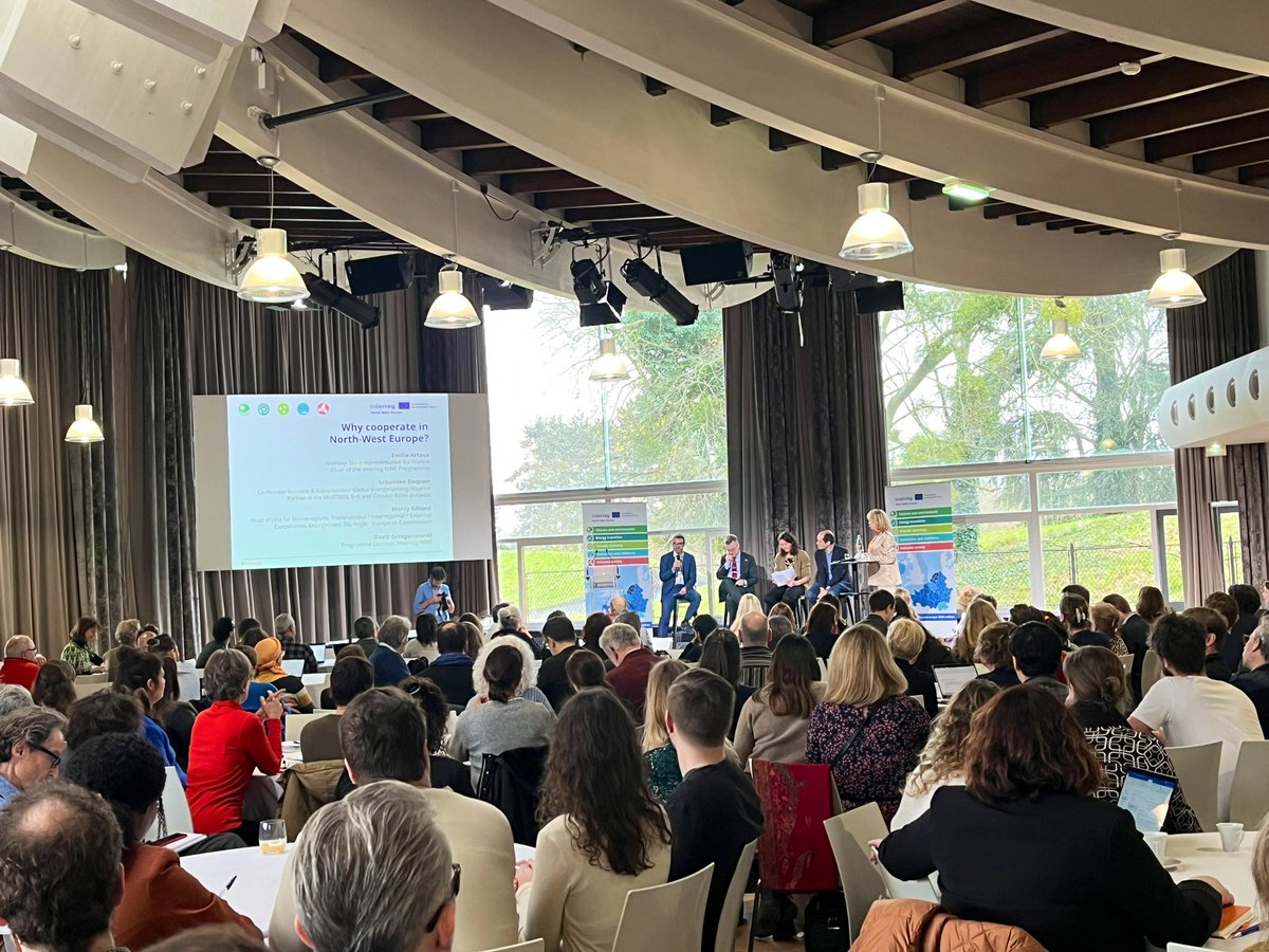 st_vii's tweet photo. That’s a wrap! Good to see so many new and familiar faces @INTERREG_NWE #PIForum today 🤗
There are still some resources left for new cooperation initiatives on #climate and #environment 💧🌱 Slide into my DMs if you want to know more 📩 https://t.co/KYiBFMen2h