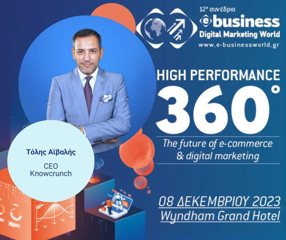 aivalis's tweet photo. "Creative Agencies vs. Digital Marketing Agenciesβ ΟΟΞΉΟ 16:00, E-business World.
#knowcrunch #ebusinessconference https://t.co/Cq6kk7DgJr