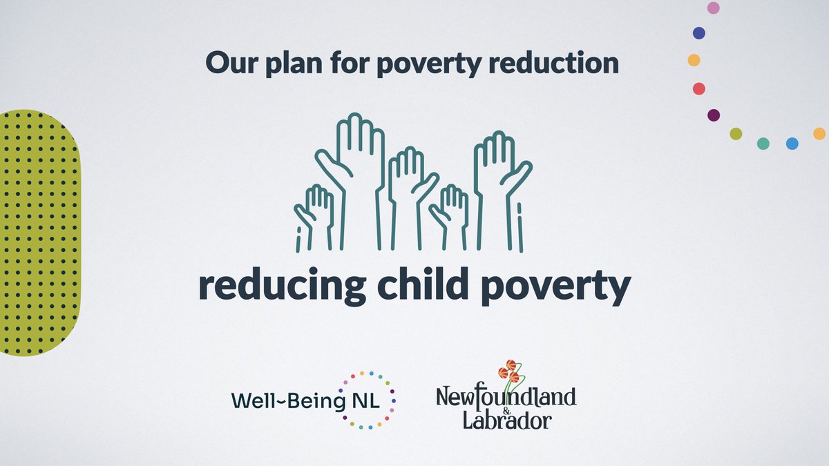 #GovNL is increasing the NL Child Benefit by 300% to provide increased benefits to children in families with low income. 
Learn more: gov.nl.ca/PovertyReducti….