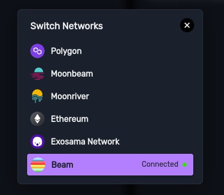 $BEAM @BuildOnBeam (formerly $MC) has been integrated into the @MoonsamaNFT portal. Our 9,000+ registered portal users will be able to fully utilize this L2 gaming blockchain within our web3 applications. Just the start, more to come. About our tech: moonsama.com/multiverse-por…