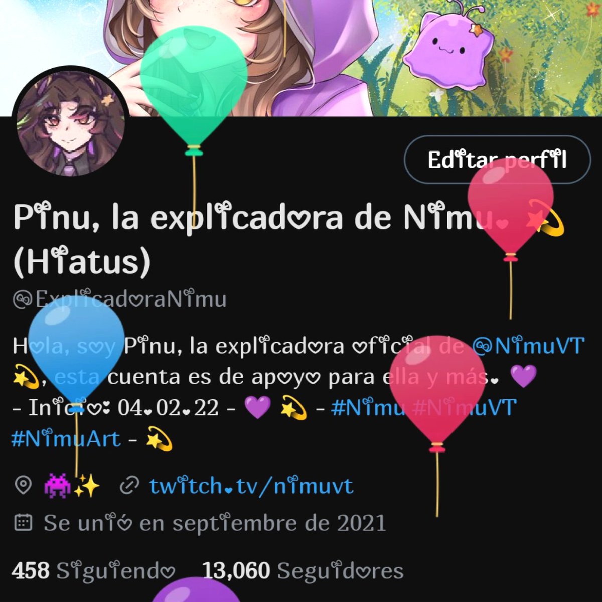 Pinu, la explicadora de Nimu. 💫 (Hiatus) tweet media