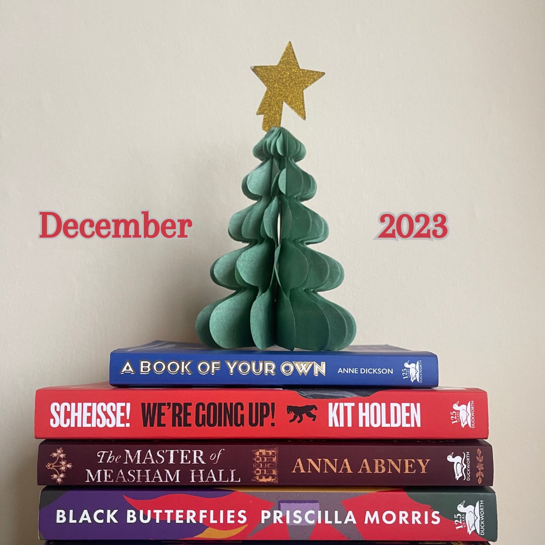 Duckworth #GiftGuide🎁

A Book of Your Own: for motivation and wisdom🧠

Scheisse!: for football fanatics⚽️

Master of Measham Hall: for historical fiction fans🏰

Black Butterflies: for literary fiction lovers🦋

Have you started your Christmas shopping yet? 👀