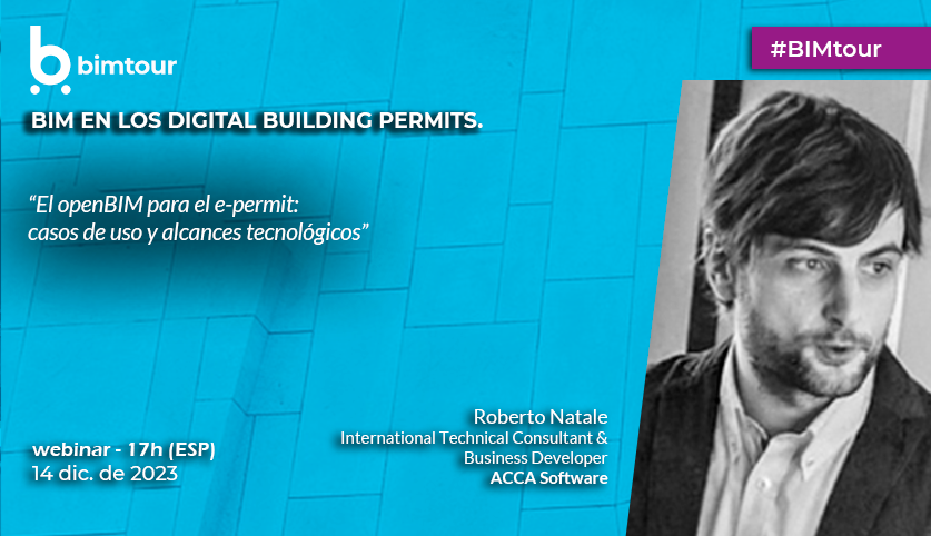 BIMAcademyES's tweet photo. Tienes un #BIMtour para hablar sobre  #BIM en los #DigitalBuildingPermits

Roberto Natale (@ACCAsoftware) participa como ponente para hablar del #openBIM para el e-permit: casos de uso y alcances tecnológicos
Confirma asistencia
🗓️ 14/12/23
⏰ 17h
👉 https://t.co/PbXLjvSc4Q https://t.co/R4qEDKWWfC