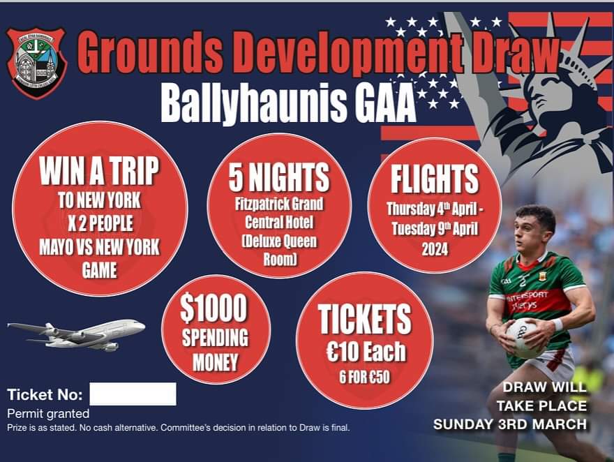 Check out Ballyhaunis GAA club fundraiser.

Information below ⬇️⬇️⬇️
mayogaa.com/news-detail/10…