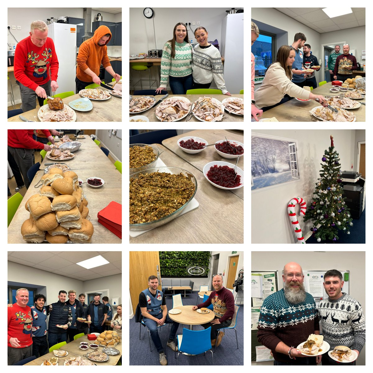 It's #ChristmasJumperDay which means one thing... #TeamGT dusted off our best festive glad rags and tucked into a festive lunch! The team enjoyed Christmas dinner sandwiches to get everyone feeling jolly. All money raised is going to our charity of the year, @PerennialGRBS!