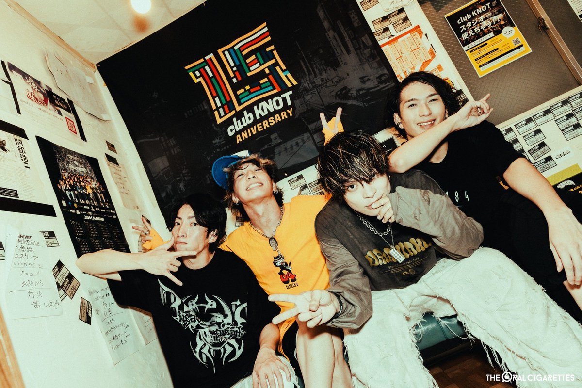 oral_official's tweet photo. 【出演終了！】

「KNOT15周年記念特別企画 stick out Special」出演終了！
久々の04 Limited Sazabysさんとの2マンでした🔥🔥
そして、club KNOTさん15周年おめでとうございます🎊
お越し頂いたみなさん、ありがとうございました！！

photo by @nekozephoto https://t.co/hbJ5cwSRJY