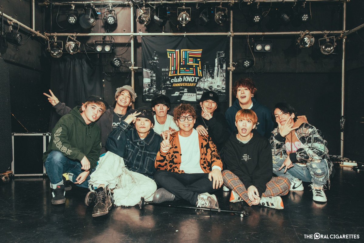 oral_official's tweet photo. 【出演終了！】

「KNOT15周年記念特別企画 stick out Special」出演終了！
久々の04 Limited Sazabysさんとの2マンでした🔥🔥
そして、club KNOTさん15周年おめでとうございます🎊
お越し頂いたみなさん、ありがとうございました！！

photo by @nekozephoto https://t.co/hbJ5cwSRJY