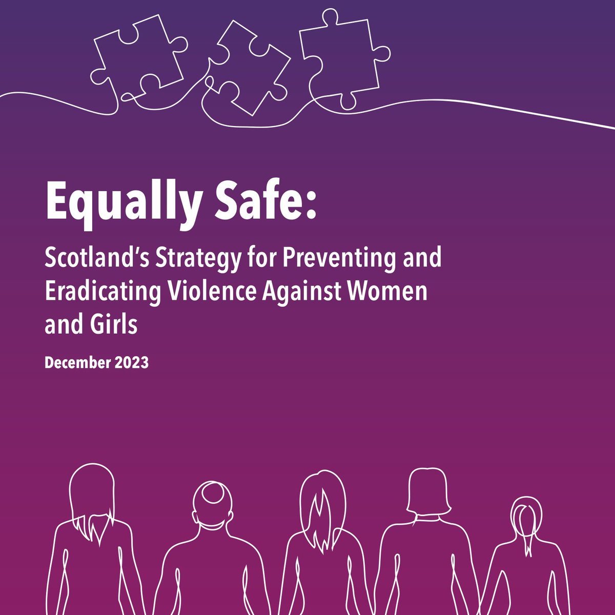 The refreshed Equally Safe Strategy was published today during #16DaysOfActivism, showing the continued commitment to preventing and eradicating this violence against women and girls and the underlying attitudes and systems that perpetuate it: gov.scot/publications/e…