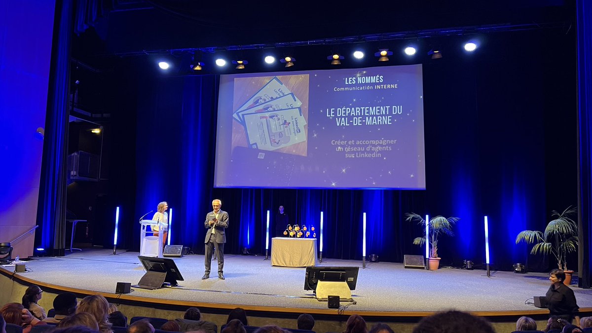 CarolinePotez's tweet image. #capcom23 : On retiendra que le @valdemarne_94 était nommé dans la catégorie « communication interne » pour avoir créé et accompagné un réseau d’agents sur LinkedIn (grâce notamment au talent de @Allyson_JClaude ) 👏