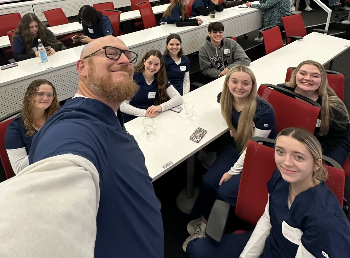 WCHSBioMed's tweet photo. @ChrismanBears Chrisman Biomed getting excited for the Make it Real: PLTW Biomed Capstone Kickoff to begin.  @STEMKC @KansasCityU @PLTWorg #STEM @ISDAcademies @ISDSchools https://t.co/3NOzfOrd8M