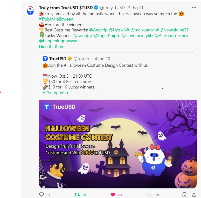 vconsidine37's tweet photo. @Truly_TUSD 
Is the team planning to pay us rewards? It's been over a month and you still haven't paid? too bad https://t.co/9sl9GQJ8e4