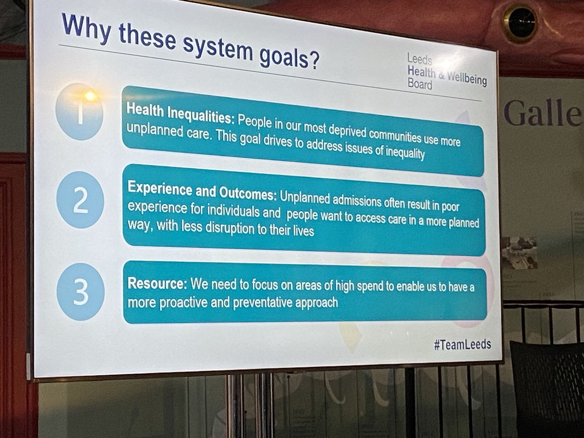 To address unplanned care we must focus on #prevention and #communities , #VCSE are critical to achieving this ⁦<a href="/MyForumCentral/">Forum Central</a>⁩ ⁦<a href="/LeedsHCP/">Leeds Health and Care Partnership</a>⁩