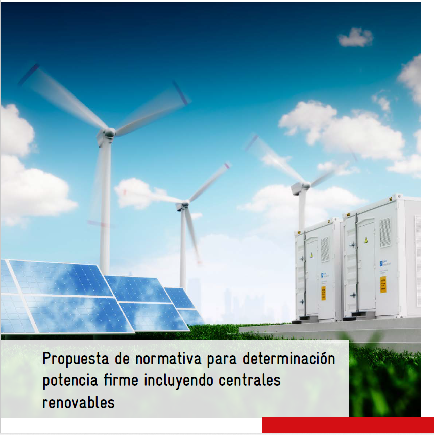 Disponible para descargar en nuestra página web el estudio "Propuesta de normativa para determinación potencia firme incluyendo centrales renovables". Enlace de descarga lnkd.in/d6H3xsMU