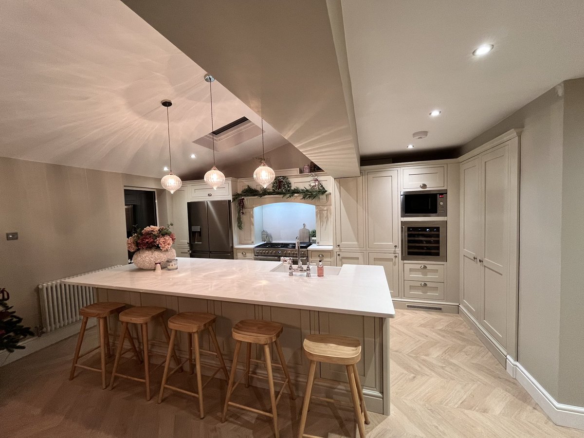 ConstructRepair's tweet image. Here are some completion photos from a recently completed residential extension and structural alteration project. All elements from groundwork’s through to kitchen installation and final finishes were undertaken by our team.