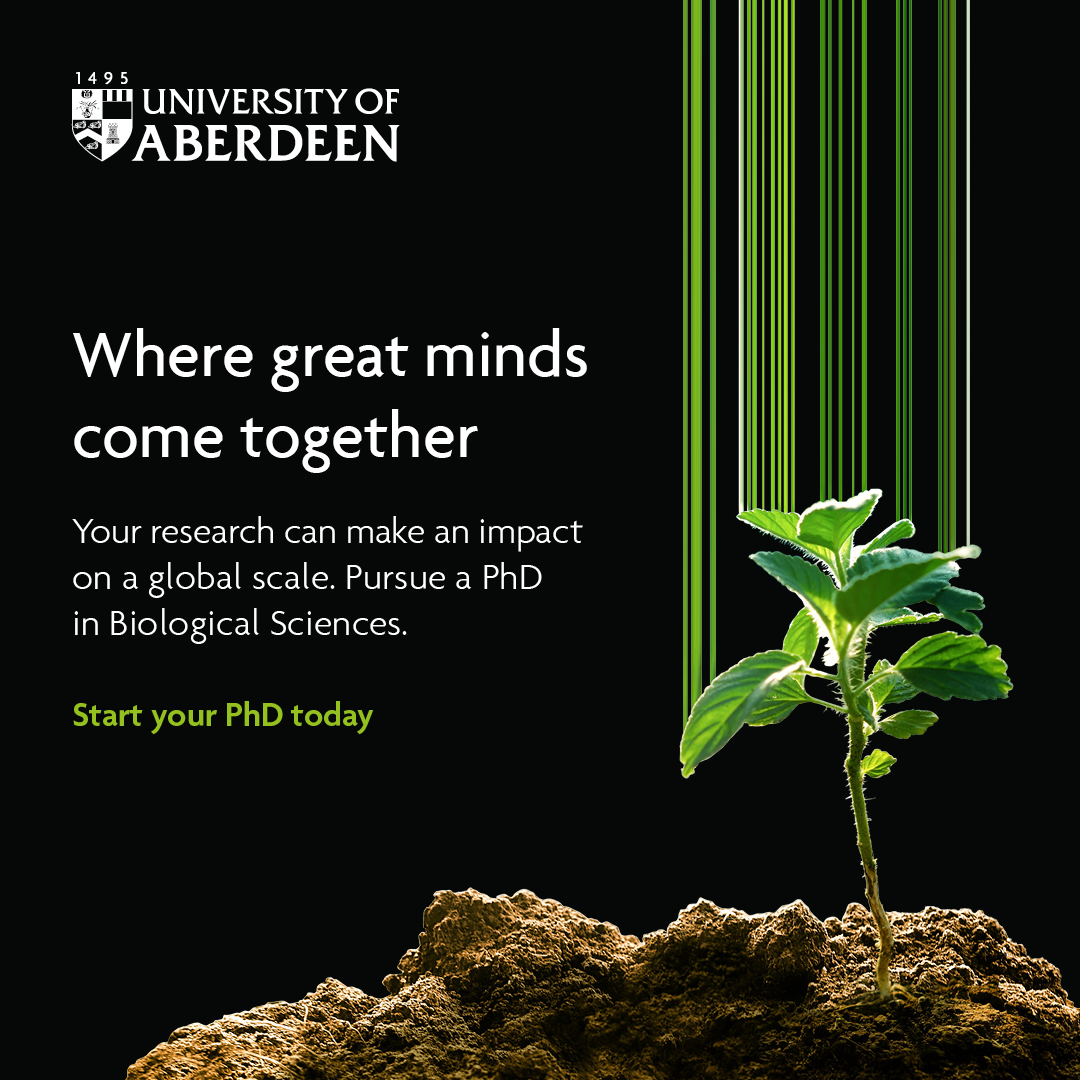 We are now accepting applications for four #PhD projects as part of the Anthony and Margaret Johnston Centre for Doctoral Training in Plant Sciences here at SBS, applications close on 23rd Jan bit.ly/3smJmP8 1/5
