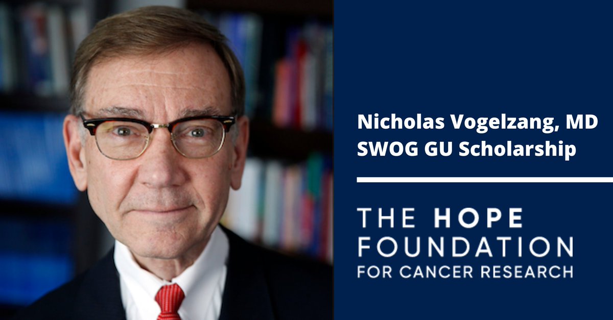 The Nicholas Vogelzang, MD @SWOG GU Scholars Program invites new submissions through Jan 15. Please help us spread the word - invite an early career #SWOGonc colleague to apply! thehopefoundation.org/vogelzang-gu-s…