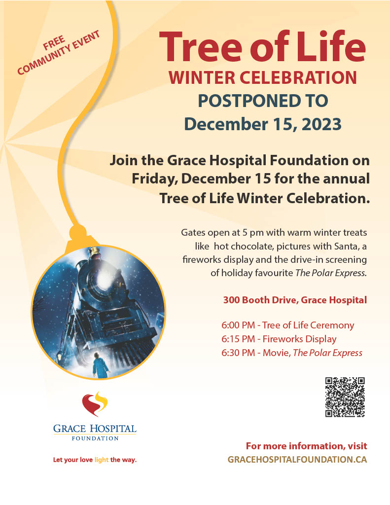 Unfortunately due to high winds forecasted for this Friday we are postponing the event until Friday, December 15.