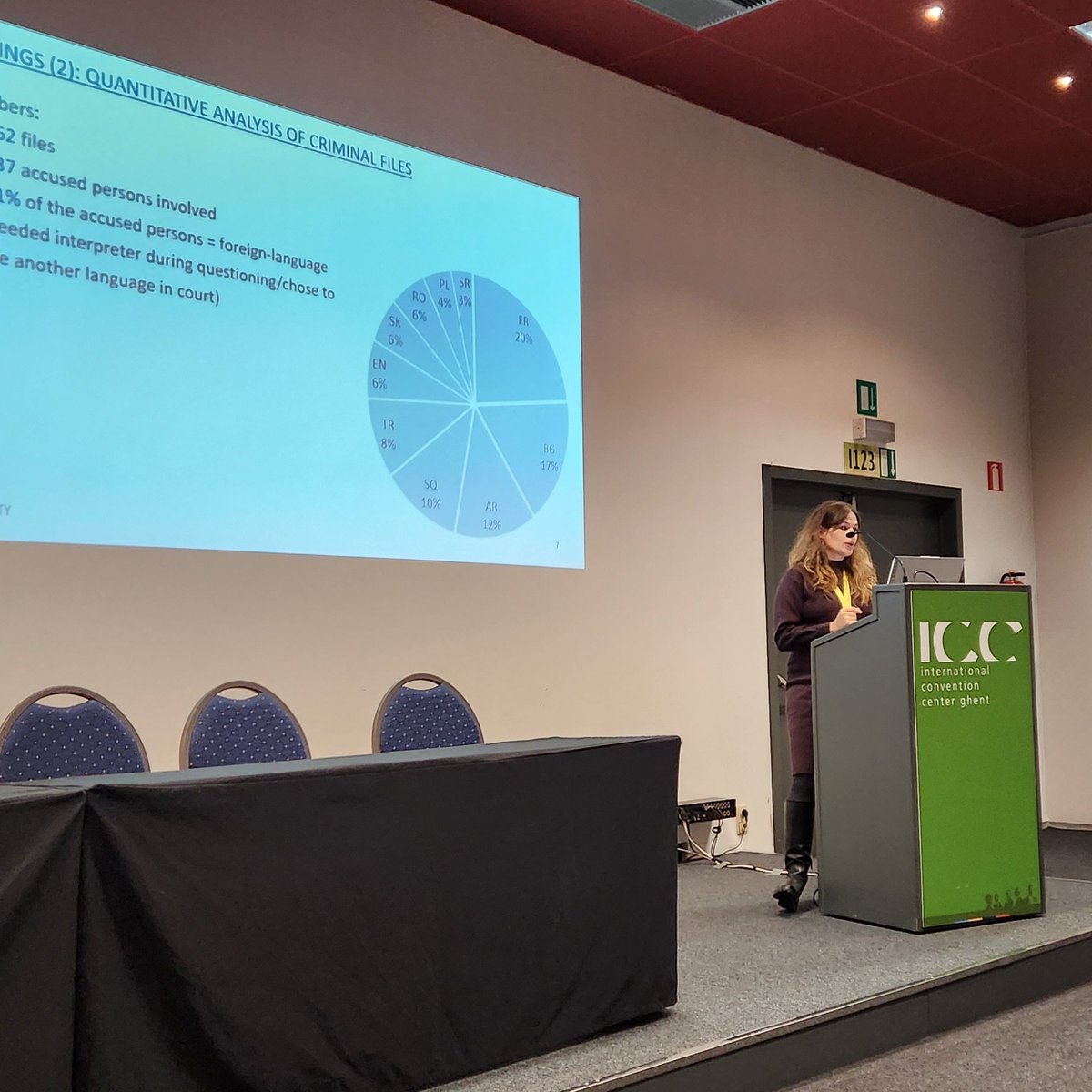 Laura Smith-Khan (new acc) lauraskh.bsky.social (@drlauraskh) on Twitter photo I enjoyed our panel this morning, including <a href="/sardelva/">Sara Delva</a> from <a href="/MULTIPLES_ugent/">MULTIPLES π Research Centre ποΈ</a> presenting her fantastic project on language assistance in criminal trials I enjoyed our panel this morning, including <a href="/sardelva/">Sara Delva</a> from <a href="/MULTIPLES_ugent/">MULTIPLES π Research Centre ποΈ</a> presenting her fantastic project on language assistance in criminal trials