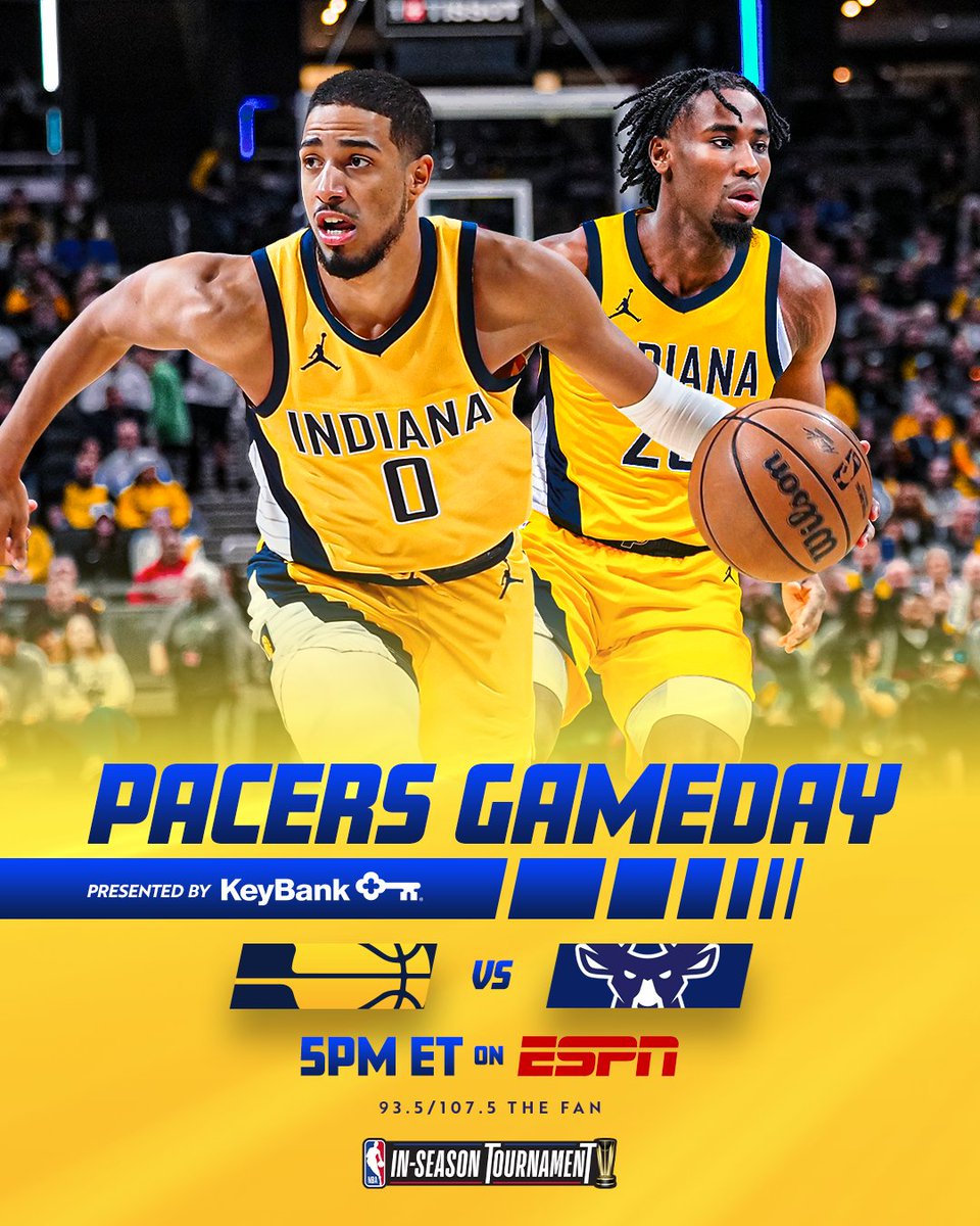 Pacers's tweet photo. championship game is on the line 🏆 https://t.co/jDbrAQyM0E