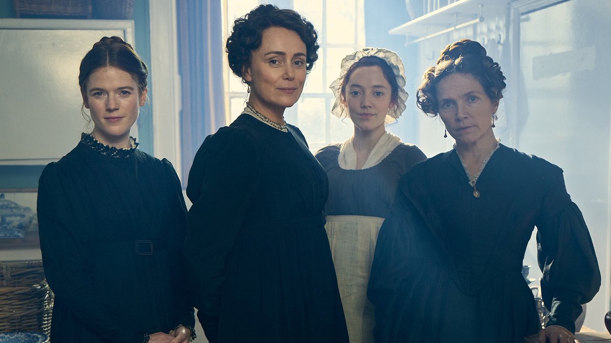 Miss Austen is coming to the BBC With a star-studded cast led by Keeley Hawes and Rose Leslie, filming is now underway on this four-part adaptation of Gill Hornby’s best-selling and much loved novel. Take a look 📸➡️ bbc.co.uk/mediacentre/20… 📸 Robert Viglasky