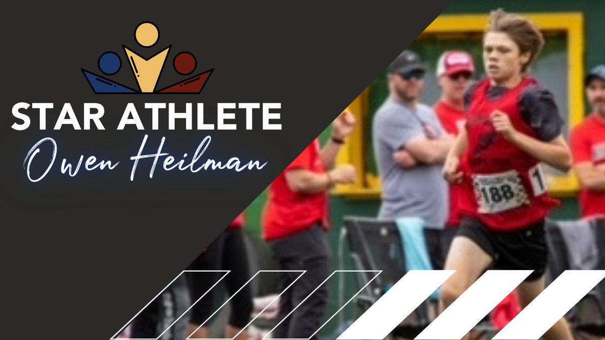 Owen is an 8th grader @ Mater Dei &amp; competes on Mary of Nazareth’s CYO T&amp;F Team. @ the 2023 Champ Meet, he broke the 13/14 Boys 1600M record w/ a 4:52.12 time. Please join us in congratulating him on a great season &amp; wishing him the best in his academic &amp; athletic future! 🏆