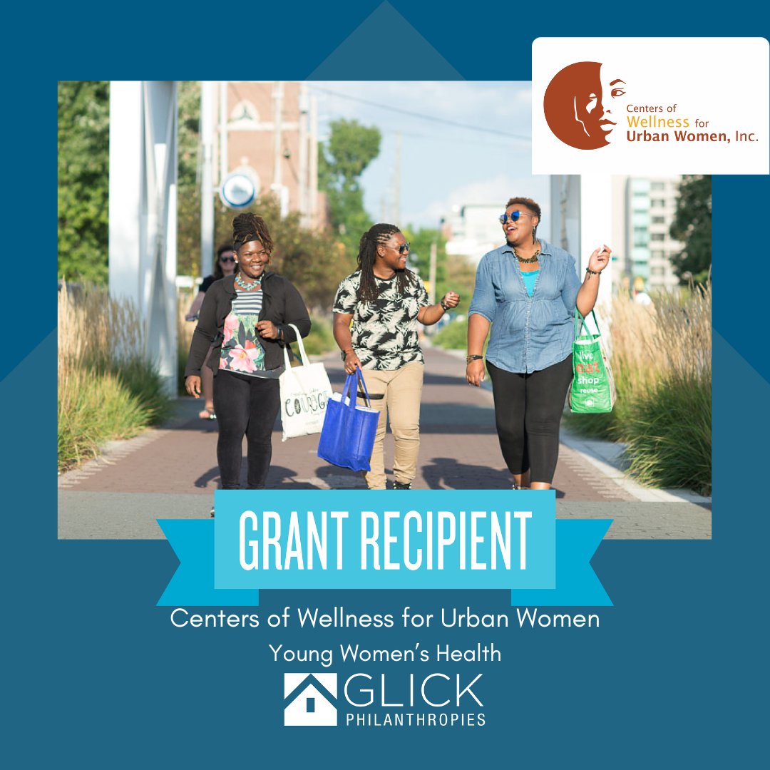 We’re building community and creating opportunity with support from <a href="/GlickFoundation/">Glick Philanthropies</a>!  CWUW will support young women 18-24 in a wellness leadership program to empower young women in their health and well-being!  Thank you Glick!  #GlickGrants