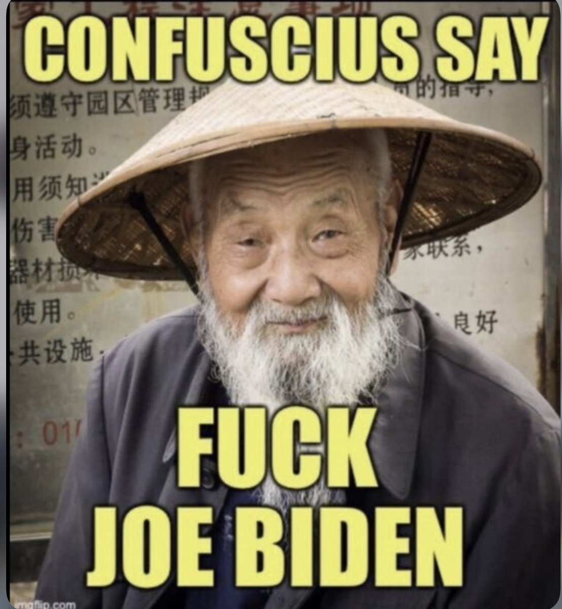 SeaBobAllison's tweet photo. @POTUS Confucius Says: One picture worth 1,000 words.
Joe Biden Says: One picture worth 1,000 lies. https://t.co/9eSWe7lDCB