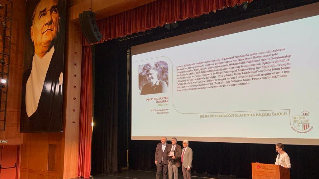 I am profoundly honored to receive the “Achievement in #Science and #Technology Award” from <a href="/kocuniversity/">Koç Üniversitesi</a> on their notable 30th anniversary. The Koç University laid the foundation for my pursuit of science, which is now continuing at <a href="/neclabsamerica/">NEC Labs America</a>.

nec-labs.com/blog/sarper-re…